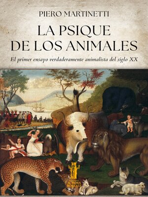 cover image of La psique de los animales